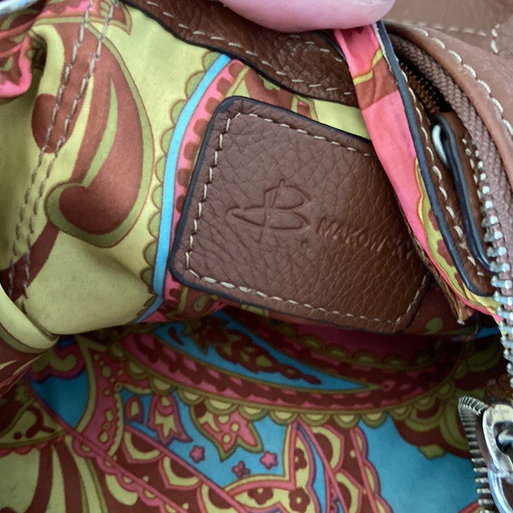B Makowsky 100% Leather Bag - Picture 10 of 14